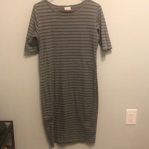 Grey Midi t-shirt dress